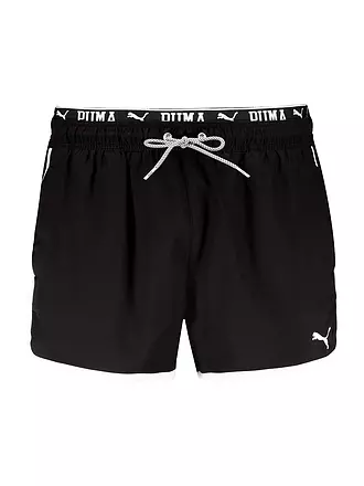 PUMA | Badeshort Track da uomo | schwarz